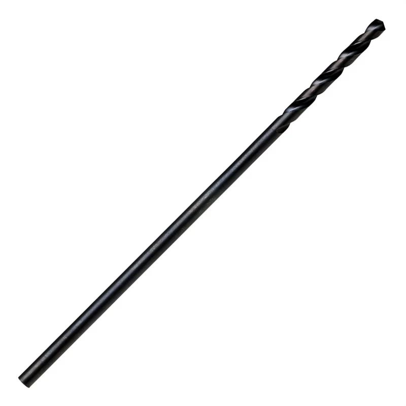 12" Aircraft Extension High Speed Steel Fractional Straight Shank Drill Bit - 3/16"