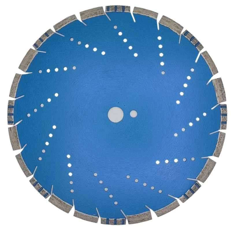 14" Combo Blade Blue with cooling holes