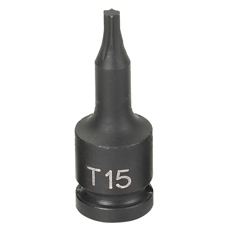1/4" Drive x T15 Internal Star Impact Driver GRE915T