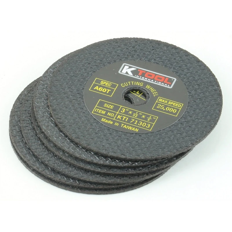 3" X 1/32" Cut-Off Wheel, 6/pk