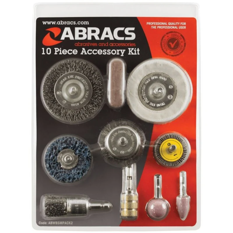 Abracs 10pc Spindle Mounted Assortment