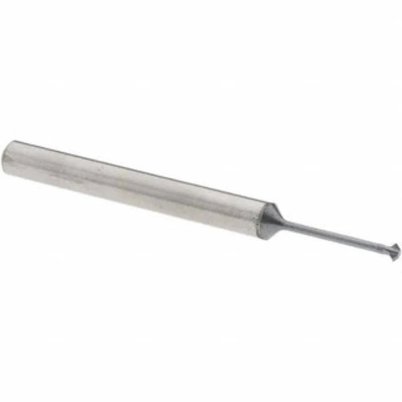Accupro 1/16 1/16 Cut Diam, 0.031 Cut Width, 1/8 Shank, Solid Carbide Double-Angle Cutter AlTiN Finish, 2 Teeth, 1-1/...