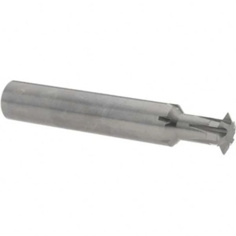 Accupro 1/2 1/2 Cut Diam, 0.109 Cut Width, 1/2 Shank, Solid Carbide Double-Angle Cutter Uncoated, 6 Teeth, 3 OAL 3813...