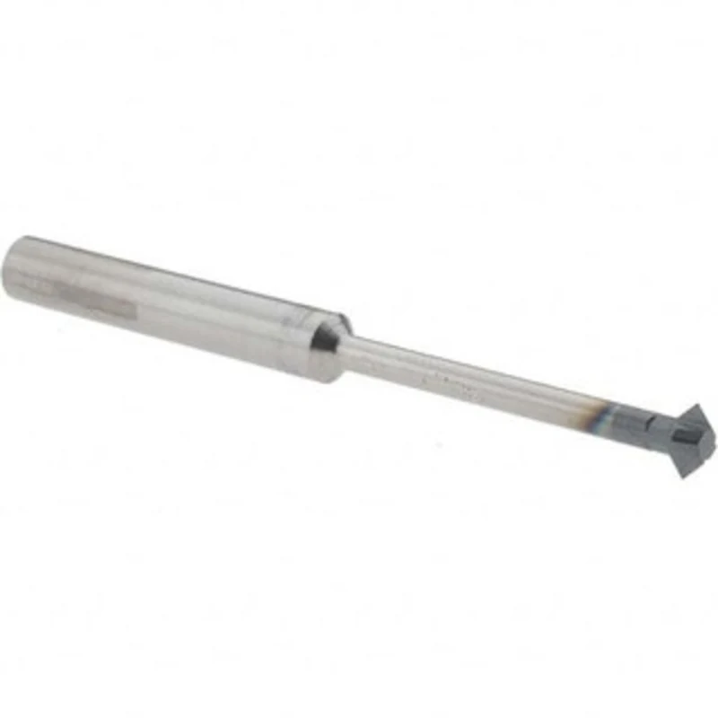 Accupro 1/4 1/4 Cut Diam, 1/8 Cut Width, 1/4 Shank, Solid Carbide Double-Angle Cutter AlTiN Finish, 4 Teeth, 3 OAL 31...