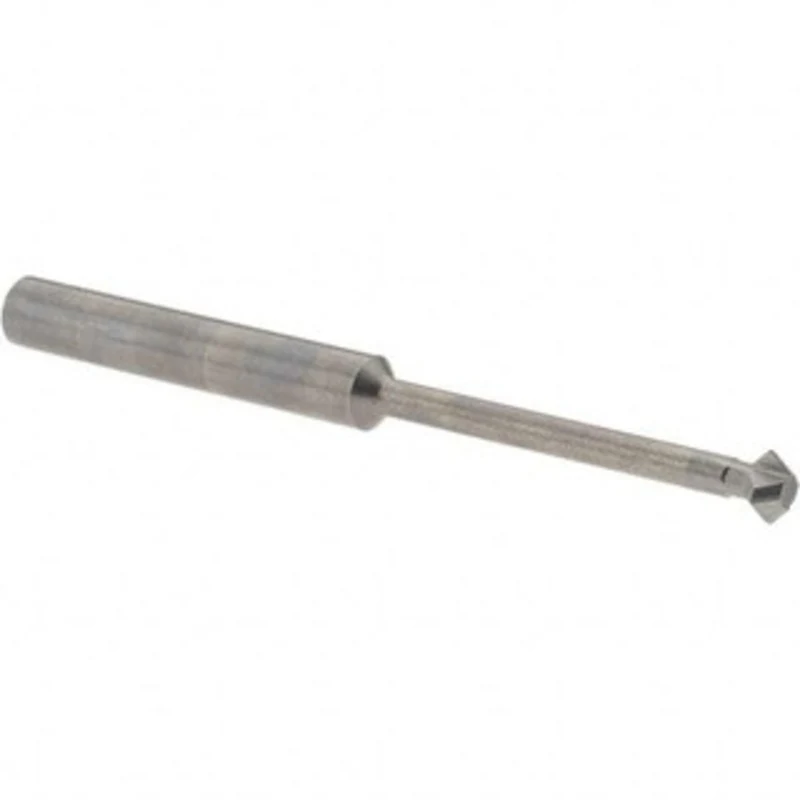 Accupro 1/4 1/4 Cut Diam, 1/8 Cut Width, 1/4 Shank, Solid Carbide Double-Angle Cutter Uncoated, 4 Teeth, 3 OAL 316952...