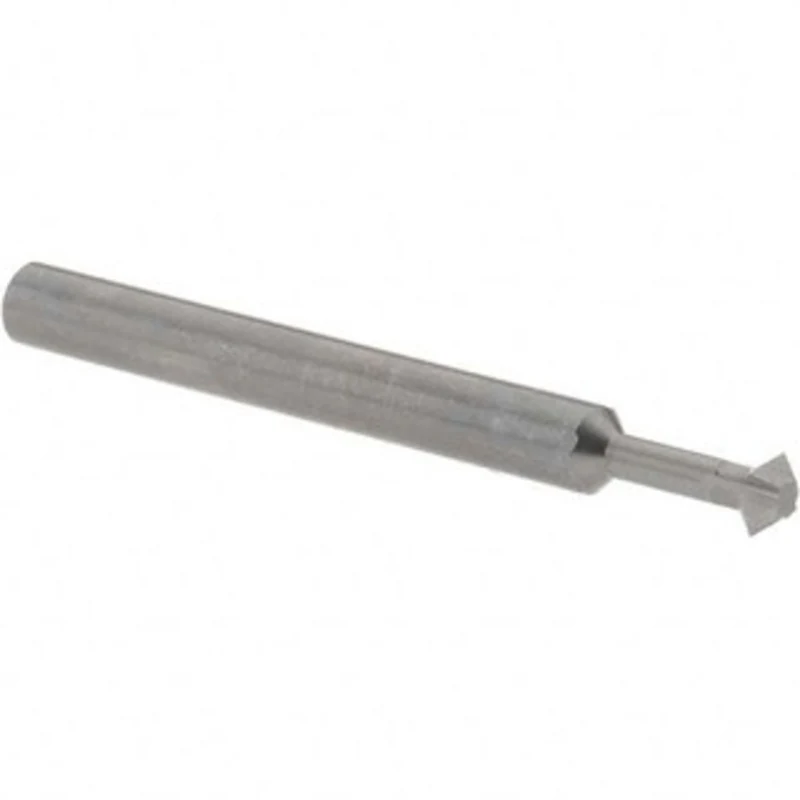 Accupro 3/16 3/16 Cut Diam, 0.093 Cut Width, 3/16 Shank, Solid Carbide Double-Angle Cutter Uncoated, 4 Teeth, 2 OAL 3...