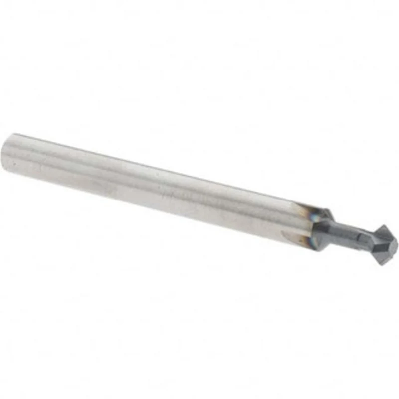Accupro 3/16 3/16 Cut Diam, 0.093 Cut Width, 3/16 Shank, Solid Carbide Double-Angle Cutter AlTiN Finish, 4 Teeth, 2 O...