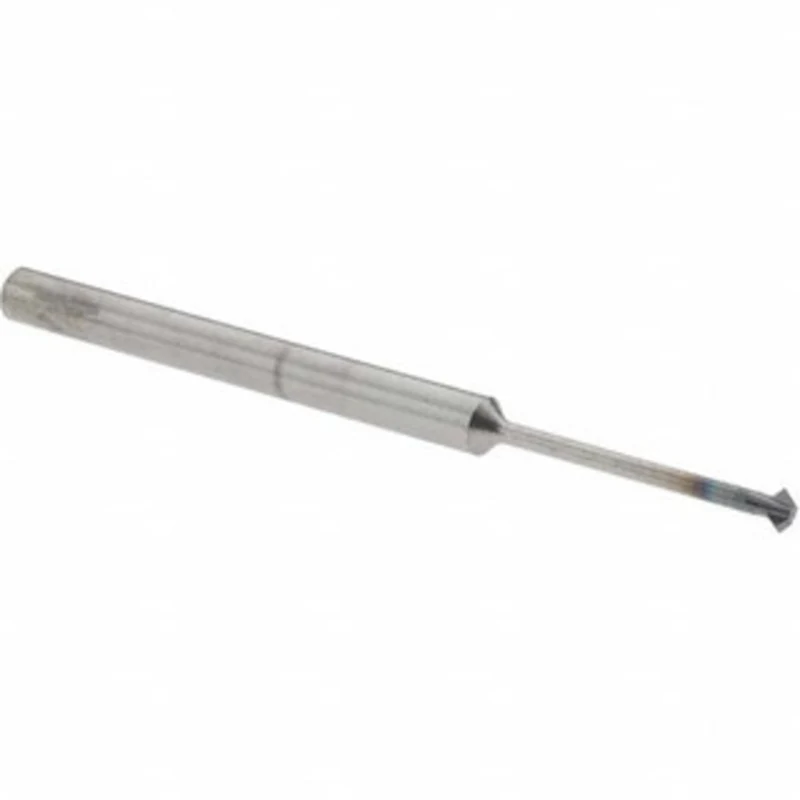 Accupro 3/32 3/32 Cut Diam, 0.047 Cut Width, 1/8 Shank, Solid Carbide Double-Angle Cutter Uncoated, 2 Teeth, 2 OAL 31...