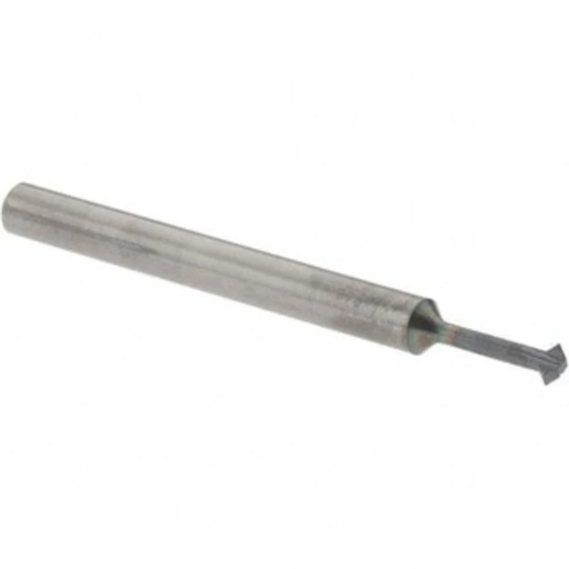 Accupro 3/32 3/32 Cut Diam, 0.047 Cut Width, 1/8 Shank, Solid Carbide Double-Angle Cutter AlTiN Finish, 2 Teeth, 1-1/...