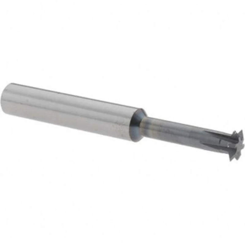 Accupro 5/16 5/16 Cut Diam, 0.072 Cut Width, 5/16 Shank, Solid Carbide Double-Angle Cutter AlTiN Finish, 6 Teeth, 2-1...
