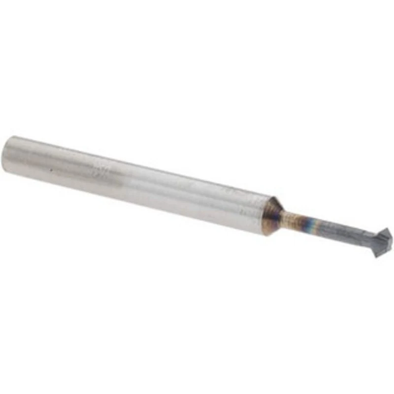 Accupro 5/32 5/32 Cut Diam, 0.078 Cut Width, 3/16 Shank, Solid Carbide Double-Angle Cutter AlTiN Finish, 4 Teeth, 2 O...
