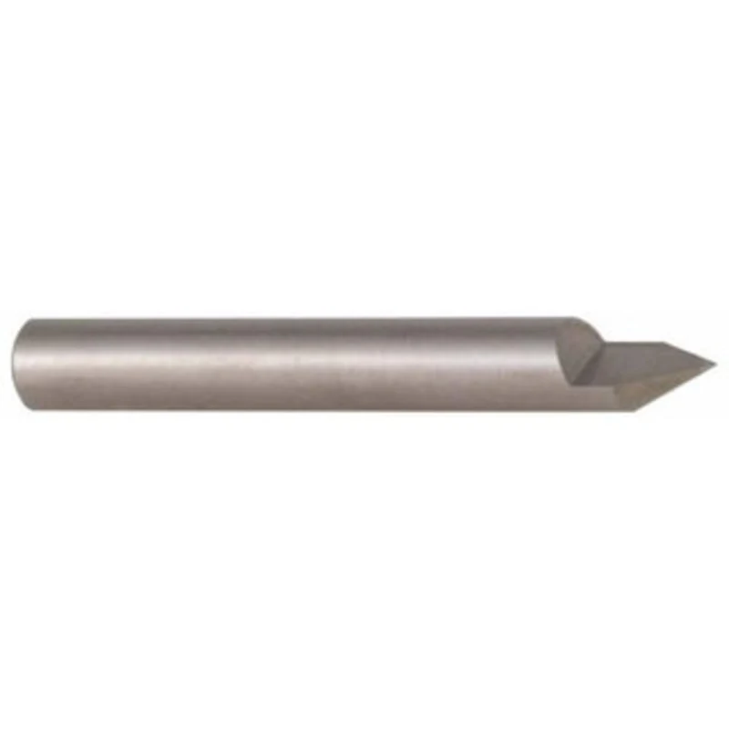 Accupro 60 5/16 Diam 2 OAL Conical Point Engraving Cutters Uncoated, 3/8 LOC, 1 Flute, Solid Carbide 01787209 - 01787209