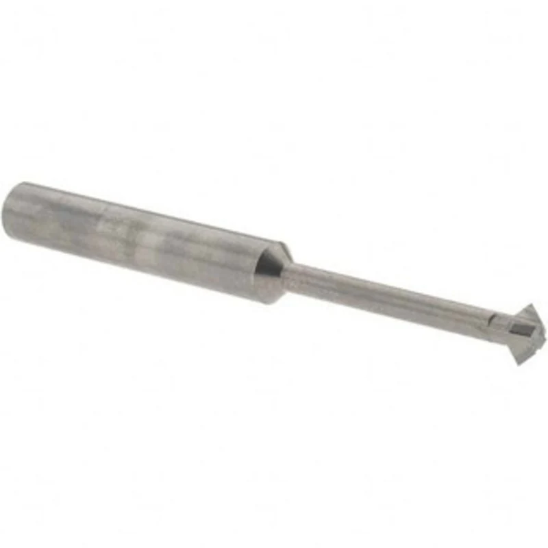 Accupro 6mm Cut Diam, 0.118 Cut Width, 1/4 Shank, Solid Carbide Double-Angle Cutter Uncoated, 4 Teeth, 2-1/2 OAL 3891...