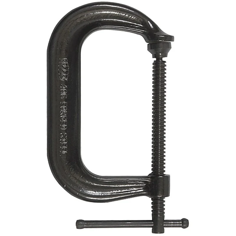 Bessey CDF410 C-clamp, drop forged, 10 In. x 5 3/8 In., 8000 lb