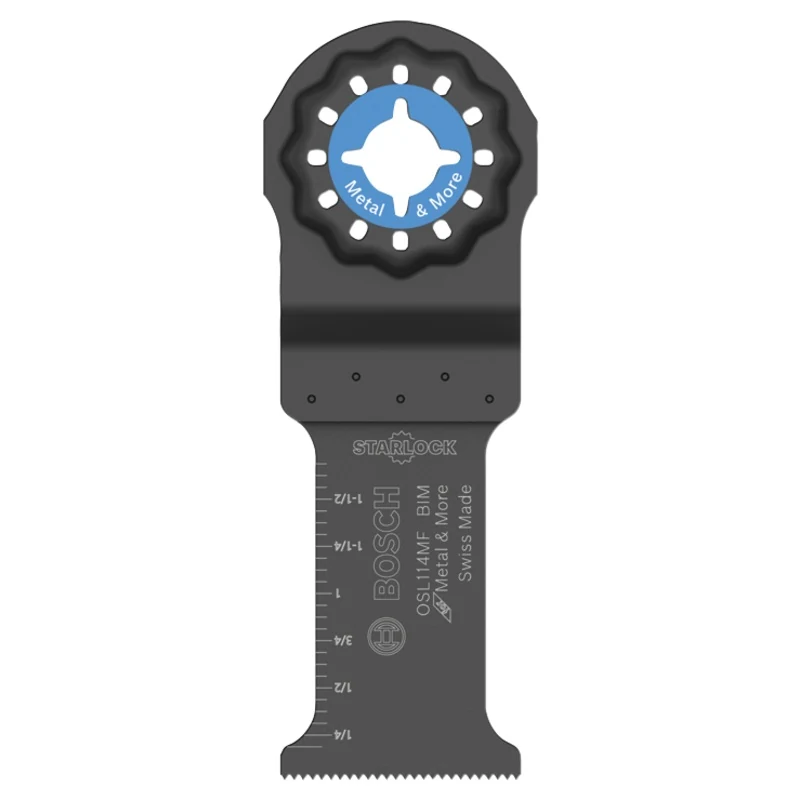 Bosch 1-1/4 In. Starlock Oscillating Multi Tool Bi-Metal Plunge Cut Blade - OSL114MF
