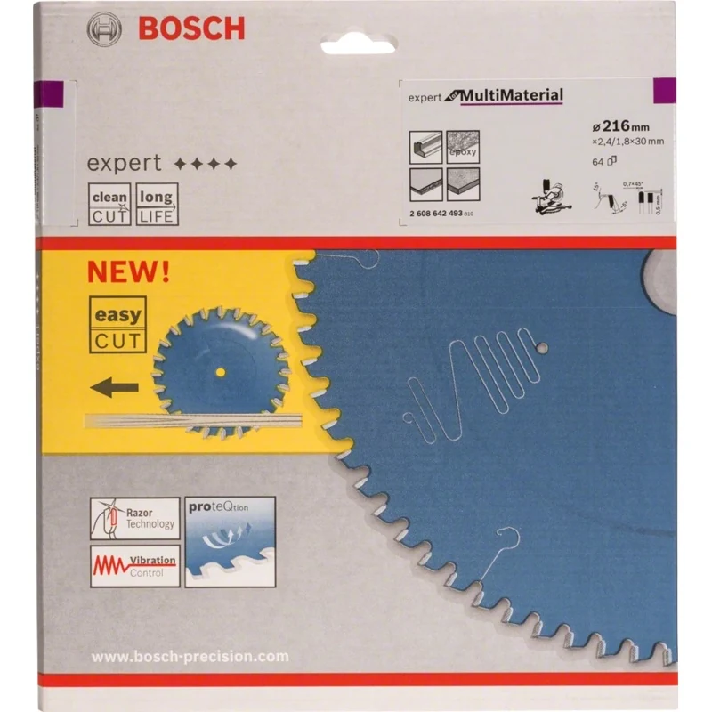 Bosch | Circular Saw Blade EX MU B 216X30mm 64T
