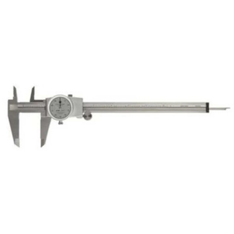 Brown & Sharpe 0-8 White Face Dial Caliper - 599-579-8-1