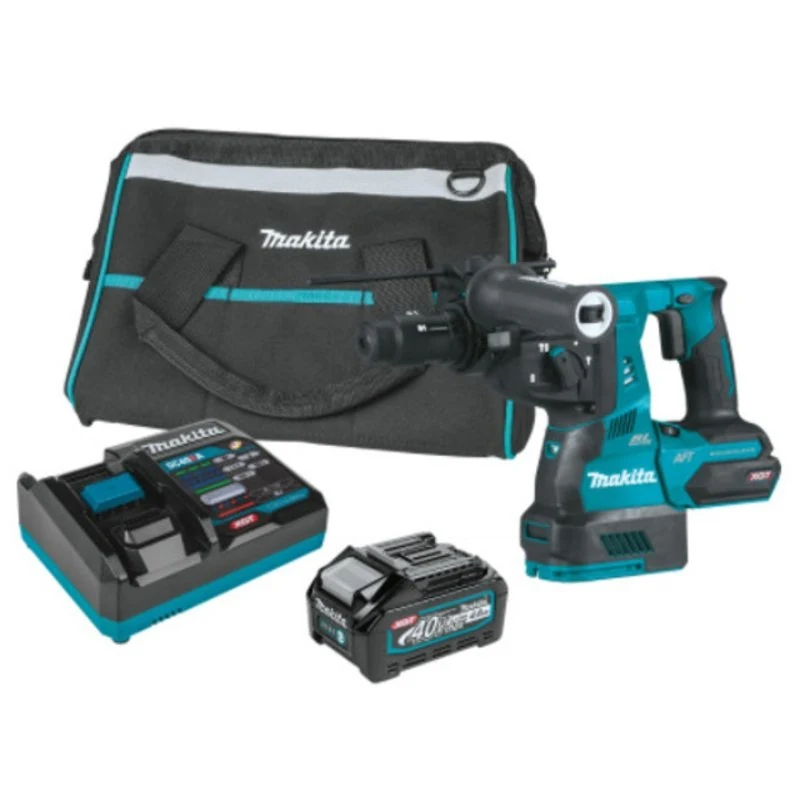 Brushless Cordless 1-1/8" AVT Rotary Hammer Kit By Makita GRH02M1