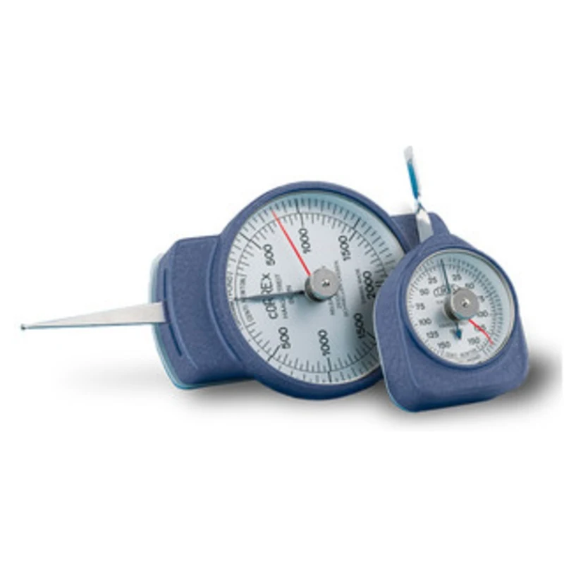 CORREX Tension/Compression Gage with Flat Feeler Tip, Range: 100 - 1000 grams, 0711.1000 FM - 31-010-2