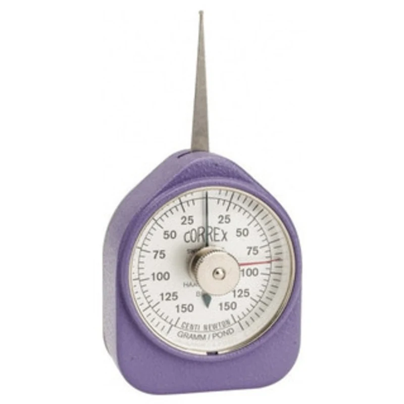 CORREX Tension/Compression Gage with Round Feeler Tip, Range: 0.3 - 3 grams, 0333.0003 K - 31-016-9