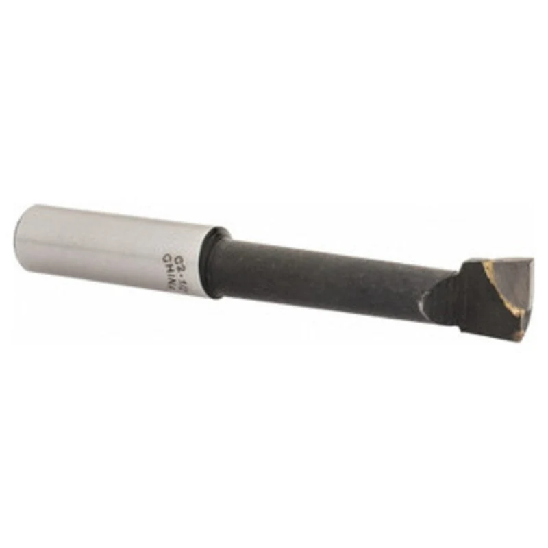Carbide Tipped Boring Bar, Grade C-2, 1/2 Shank, 9/16 Bore Dia, 3-3/4 OAL - 43-717-8