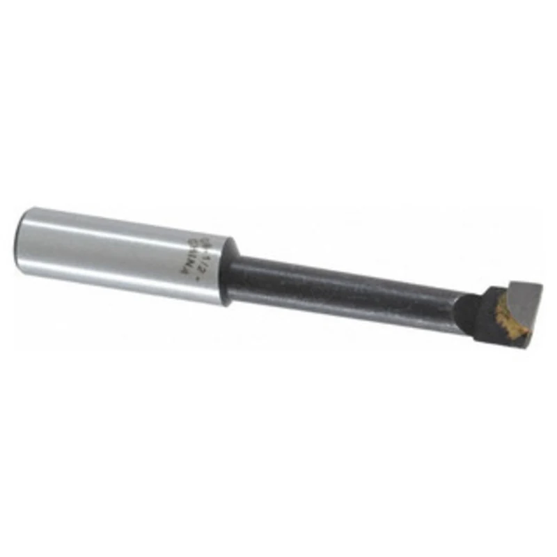 Carbide Tipped Boring Bar, Grade C-2, 3/8 Shank, 7/16 Bore Dia, 3-1/2 OAL - 43-708-7