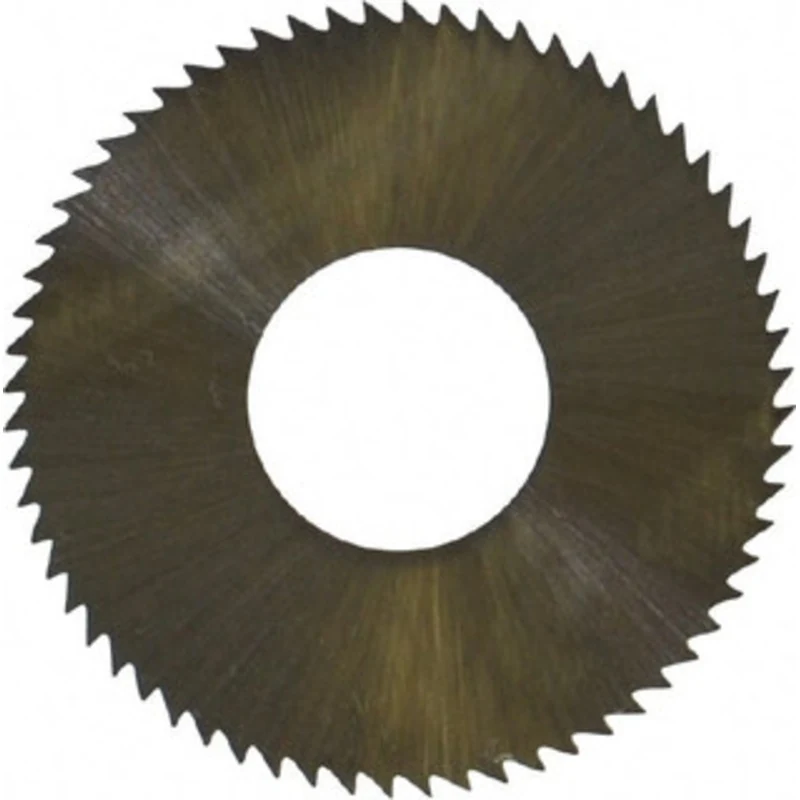 Controx-Neuhauser 1 x 0.014, 3/8 Arbor, 64-Tooth High Speed Steel Slitting & Slotting Saw Uncoated, RH Cut, Straight ...