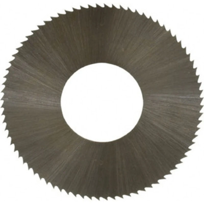 Controx-Neuhauser 1-1/4 x 0.0156, 1/2 Arbor, 80-Tooth High Speed Steel Slitting & Slotting Saw Uncoated, RH Cut, Stra...