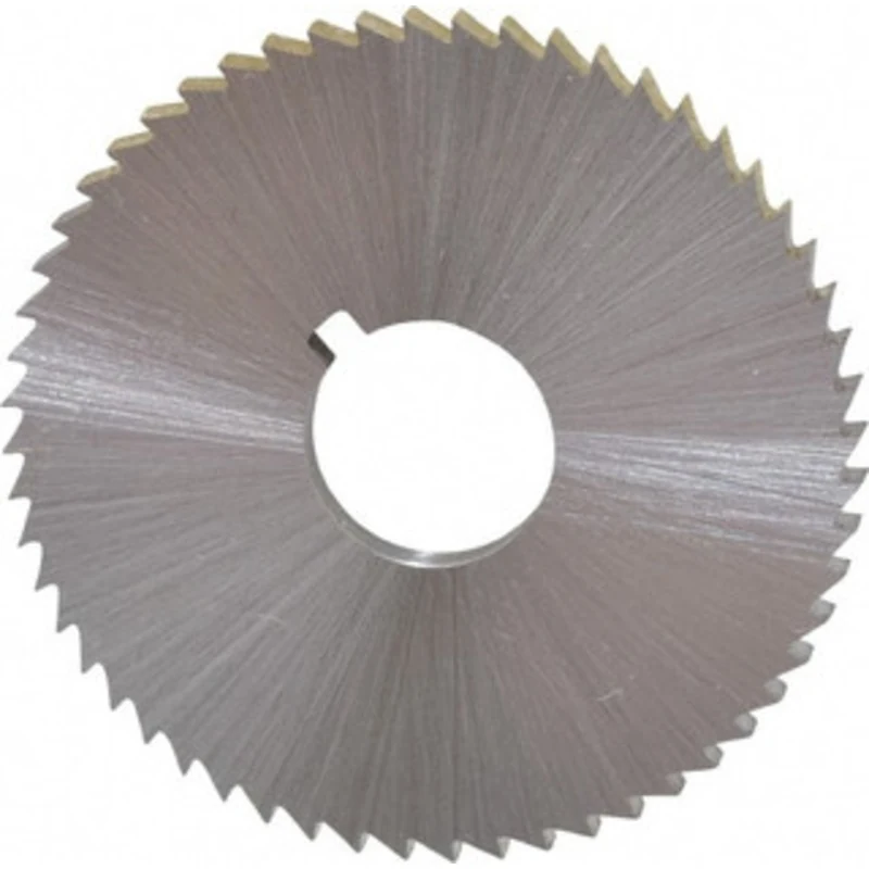 Controx-Neuhauser 2 x 0.0156, 5/8 Arbor, 132-Tooth High Speed Steel Slitting & Slotting Saw Uncoated, RH Cut, Straigh...