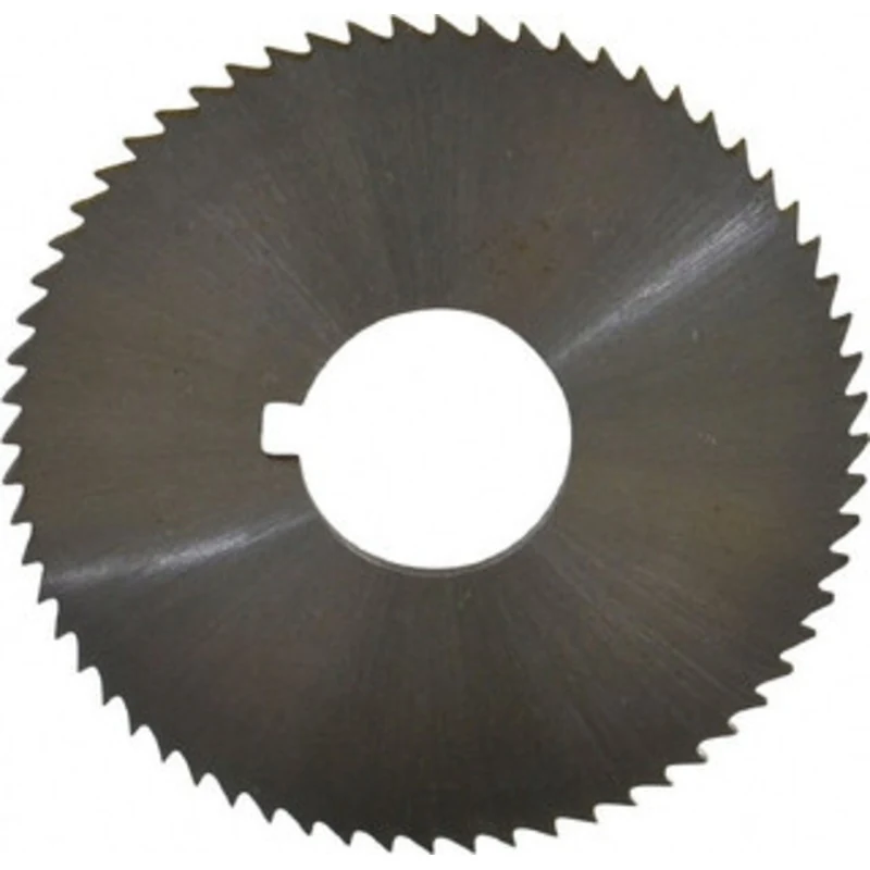 Controx-Neuhauser 2 x 0.0781, 5/8 Arbor, 64-Tooth Cobalt Slitting & Slotting Saw Uncoated, RH Cut, Straight Teeth, Co...