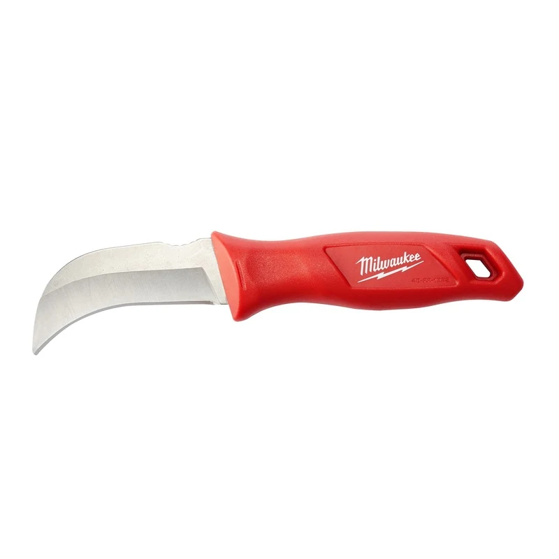Couteau utilitaire - Couteau lame fixe Milwaukee Hawkbill, 48-22-1925