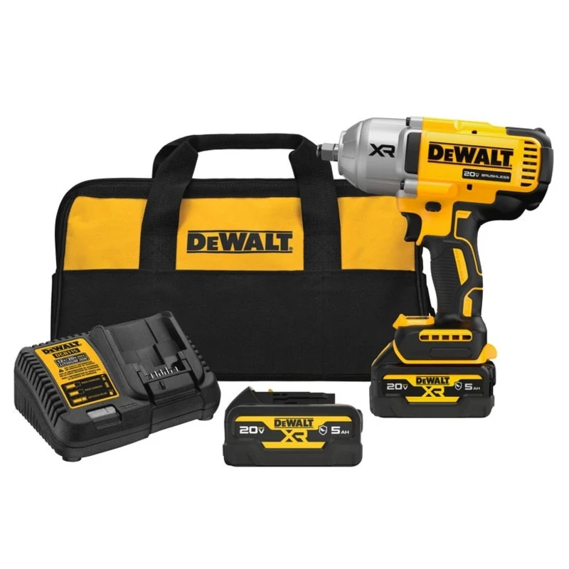 DEWALT 20V MAX* XR 1/2" High Torque Impact Wrench with Hog Ring Anvil