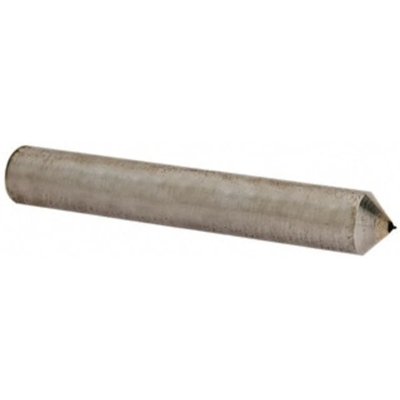 LMT Onsrud LP 60 1/4 Shank Diam, 0.09 Cut Diam, 2 OAL Conical Point Engraving Cutters Uncoated, 1/2 LOC, 1 Flute, 0.0...