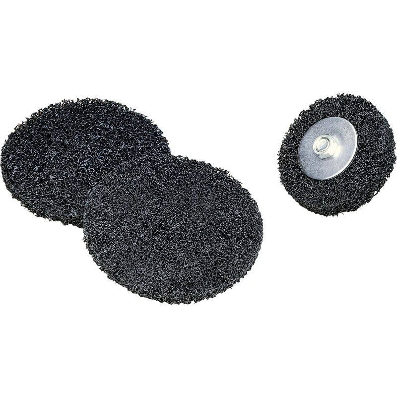 Disque abrasif - Disque de nettoyage et de dcapage 3M Scotch-Brite, CS-DC, SiC extra grossier, 8" x 1/2