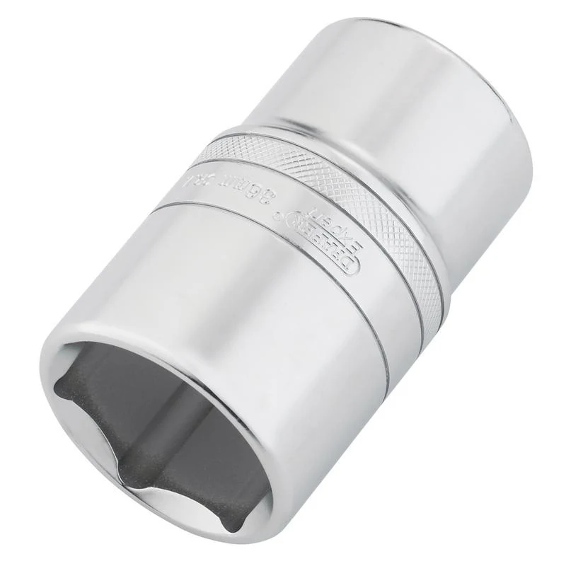Draper Expert HI-TORQ 6-Point Metric Deep Socket, 1/2" Sq. Dr., 36mm