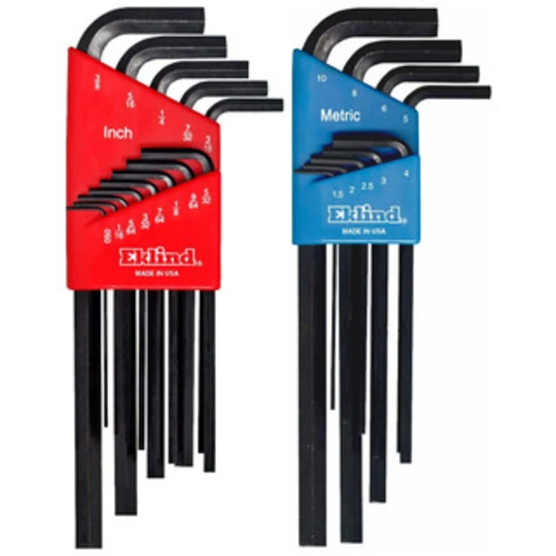 Eklind Combination Inch/Metric Long Arm Hex L Key Set - 10222-1
