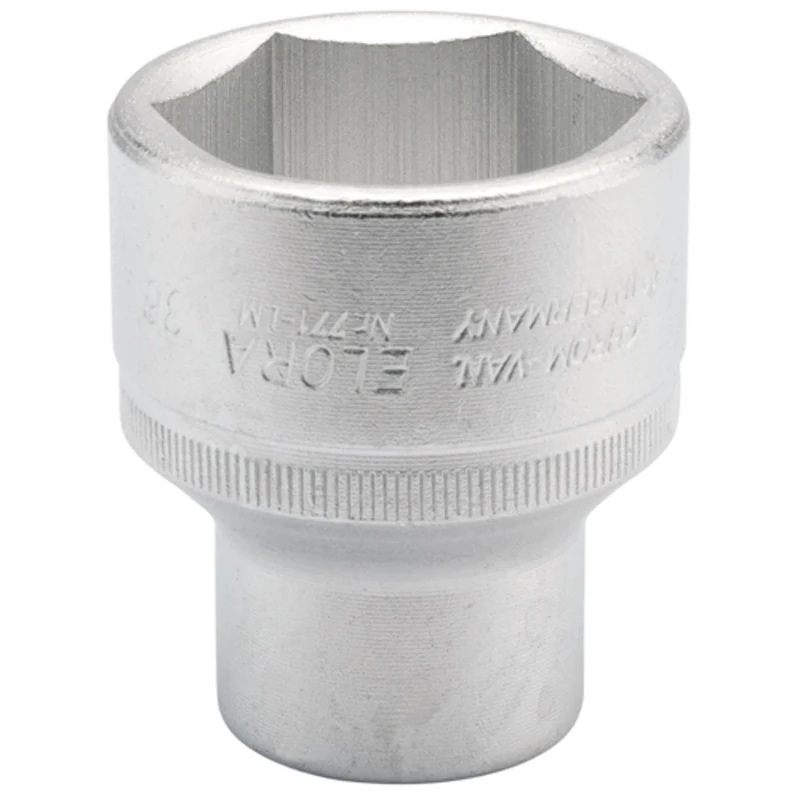 Elora Hexagon Socket, 1/2" Sq. Dr., 36mm (Sold Loose)