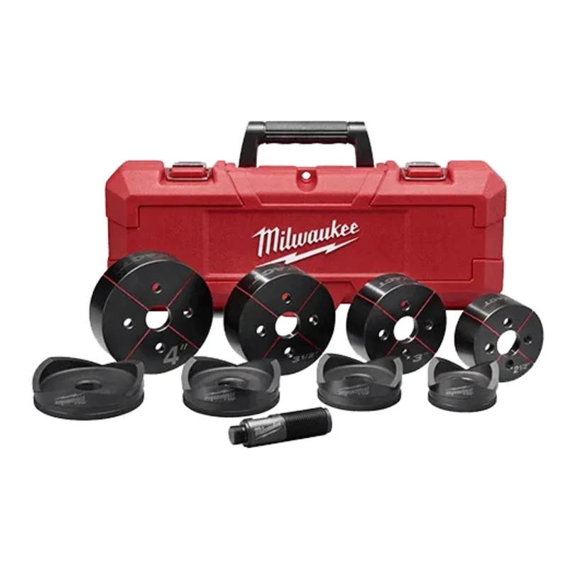 Ensemble de poinons dfoncer - Milwaukee EXACT Ensemble de poinons dfoncer de 2-1/2" 4