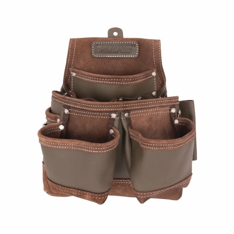 Estwing 94750 9-Pocket Full Leather Framer's Pouch