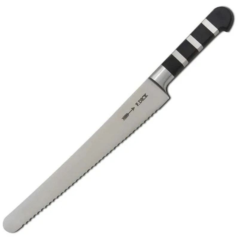 F. Dick Serrated Edge Knife - 10 inch