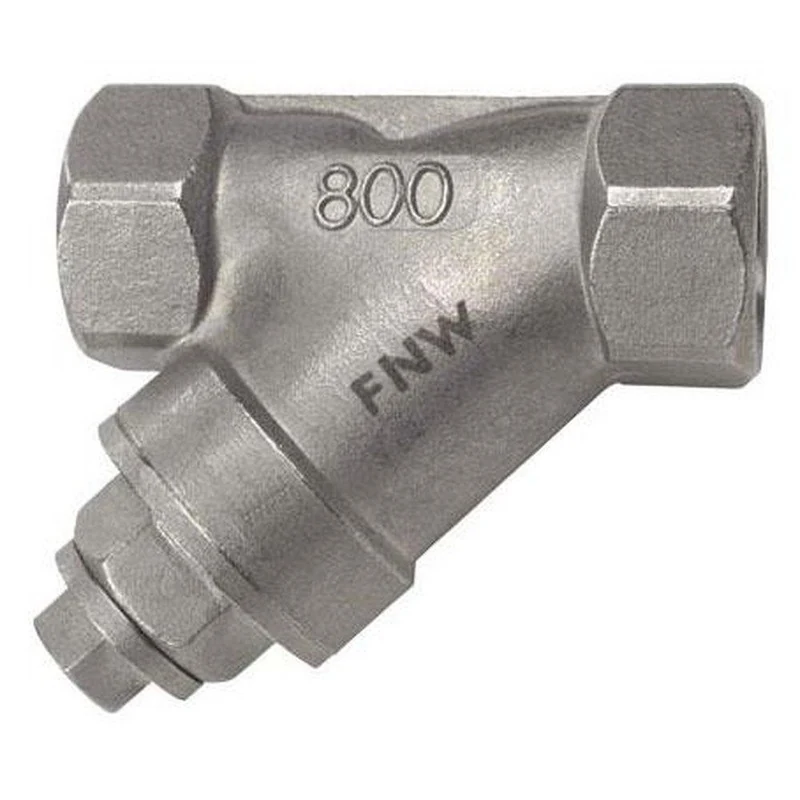FNW Figure 14B-YSS 1-1/2 in. Stainless Steel NPT 800# 20 Mesh Wye Strainer | Ferguson