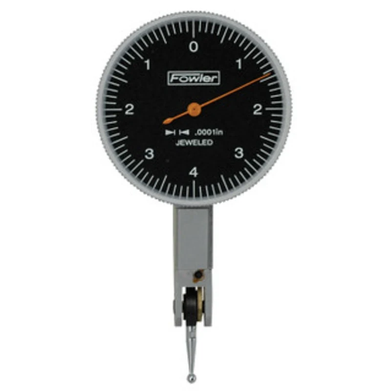 Fowler 1-1/2 Horizontal Black Face Test Indicator - 52-563-772