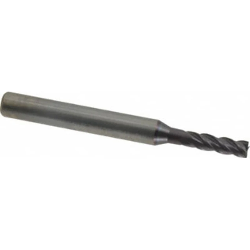 Guhring 4mm, 11mm LOC, 6mm Shank Diam, 57mm OAL, 4 Flute, Solid Carbide Square End Mill Single End, FIREX Finish, Spi...