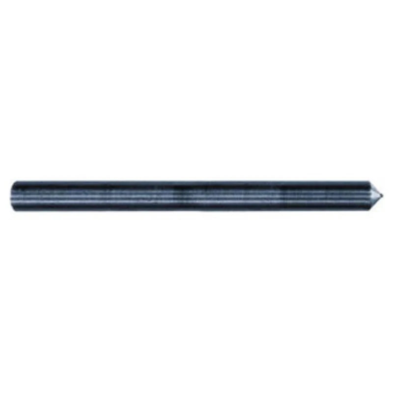 Accupro 3 per Side 1/4 Small End Diam 1/4 LOC 2-Flute Solid Carbide Tapered Ball End Mill AlTiN Finish, 3/8 Shank Dia...