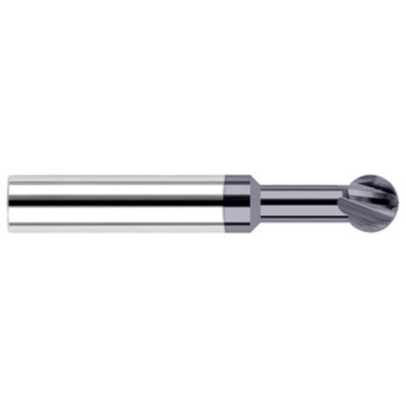 Harvey Tool 1/32 Diam 270 Wrap Angle 0.027 LOC 2-Flute AlTiN Finish Undercut End Mill 1/8 Shank Diam, 1-1/2 OAL, 0.01...