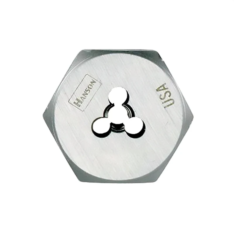 High Carbon Steel Hexagon 1-7/16" Across Flat Die 14mm-1.25 HAN6949