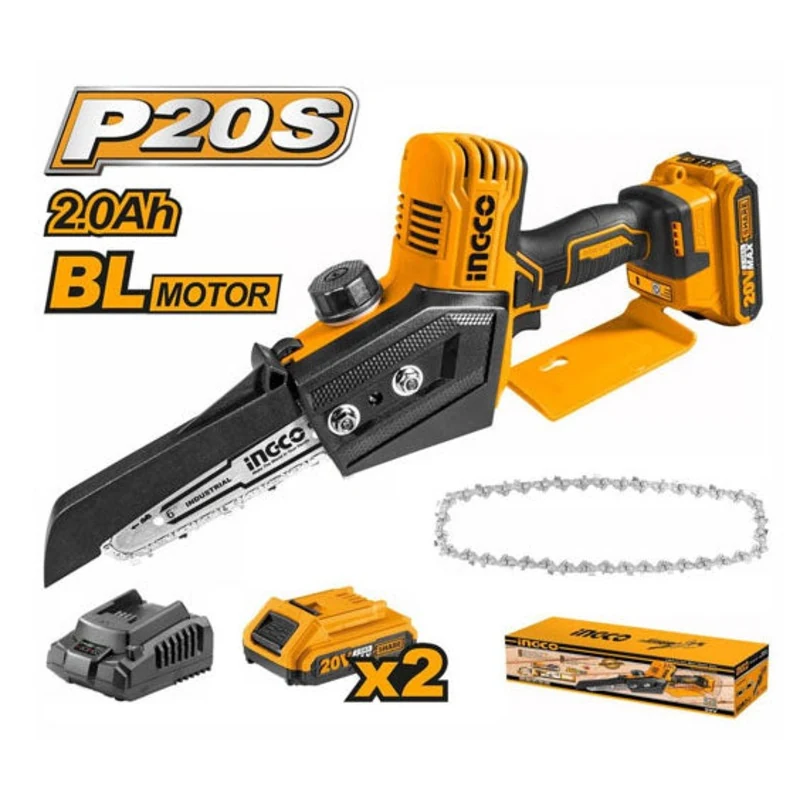 Ingco CGSLI20682 20V Cordless Li-Ion Mini Saw 20V
