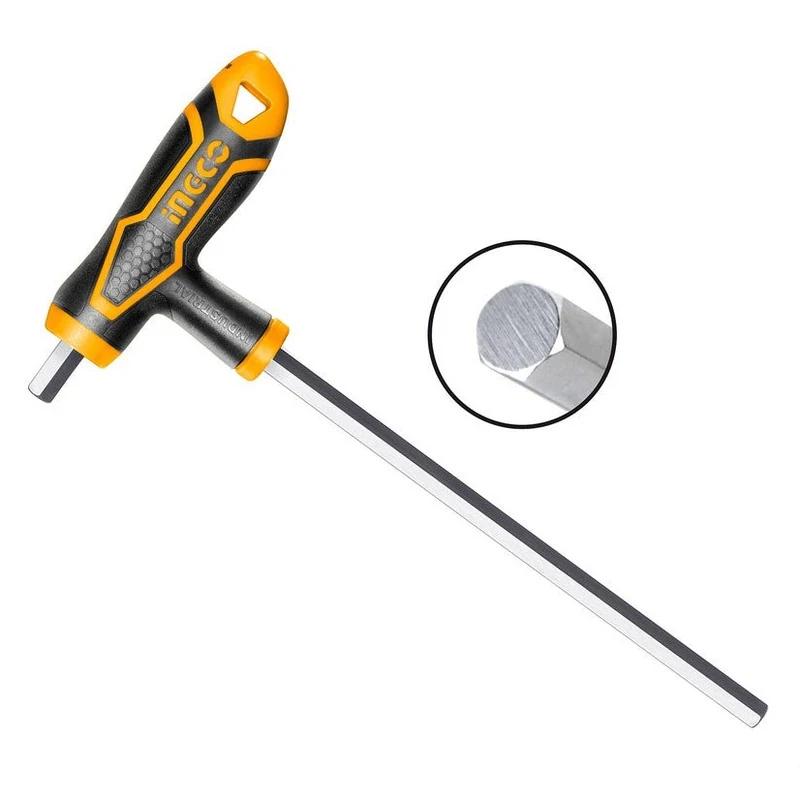 Ingco Hex Allen Wrench (T-Handle) 4mm x 100mm