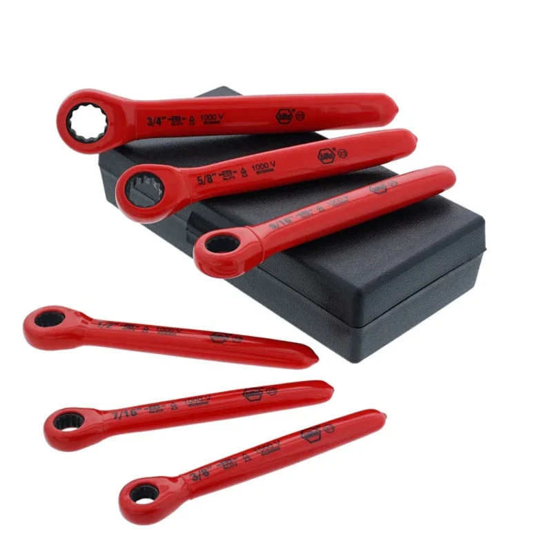 Jeu de cls Jeu de 6 cls cliquet isoles Wiha SAE, 21391