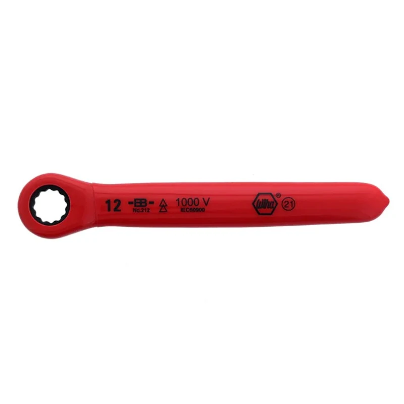 Jeu de cls Jeu de 7 cls cliquet isoles Wiha Mtrique, 21290